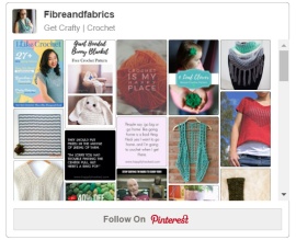 Visit Fibreandfabrics on Pinterest for more free patterns & crochet pinspiration! #crochet #fibreandfabrics